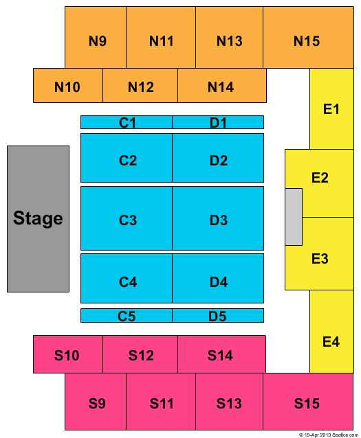OVO Arena Wembley Question of Sport Seating Chart